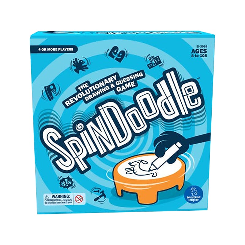 Educational Insights Spindoodle for Family Game Night, 4+ Players (3069) image 1