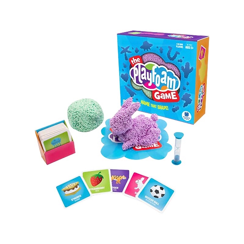 Educational Insights Playfoam, 9.25" x 8.6" x 0.3", Assorted Colors (1937) image 1