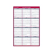 2022 AT-A-GLANCE 48" x 32" Yearly Calendar, White/Red (PM326-28-22)