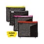 Five Star Zipper Mesh Pouch, Black/Gray/Green/Yellow/Red/Blue/Pink (50782)~#|#~sp117359076_sc7