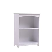 2 Shelf 31.33"H Laminated Wood Bookcase, White (TLG86625)