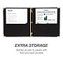 Samsill Classic Executive 1" Non-View Binder, 3-Ring , Black (SAM15130)~#|#~sp117514433_sc7