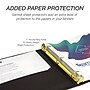 Samsill Classic Executive 1" Non-View Binder, 3-Ring , Black (SAM15130)~#|#~sp117514449_sc7