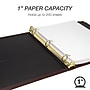 Samsill Classic Executive 1" Non-View Binder, 3-Ring ,Burgundy (SAM15134)~#|#~sp117514452_sc7