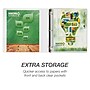 Samsill Earth's Choice Plant-Based 1" View Binder, 3-Ring , Made in USA, White (SAM18937)~#|#~sp117514925_sc7