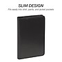 Samsill Regal 2-Compartment Portable Business Card Holder, 24-Card Capacity, Black (81220)~#|#~sp117515337_sc7