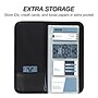 Samsill Card File, Black, 160 Card Capacity (80850)~#|#~sp117515438_sc7