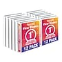 Samsill Economy 1" View Binders, 3-Ring , Made in USA, White, 12/Pack (I008537C)~#|#~sp117515460_sc7