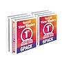 Samsill Economy 1"  View Binders, 3-Ring, Made in USA, White, 6/Pack (I08537)~#|#~sp117515467_sc7