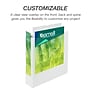 Samsill Earth's Choice Plant-Based Durable 2" View Binders, 3 Ring Binder, Made in USA, White, 4/Pack (I08967)~#|#~sp117515490_sc7