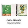 Samsill Earth's Choice Plant-Based Durable 2" View Binders, 3 Ring Binder, Made in USA, White, 4/Pack (I08967)~#|#~sp117515492_sc7