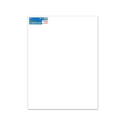 Royal Brites Ultra Foam Display Board, 3' x 2', White (26980) Staples