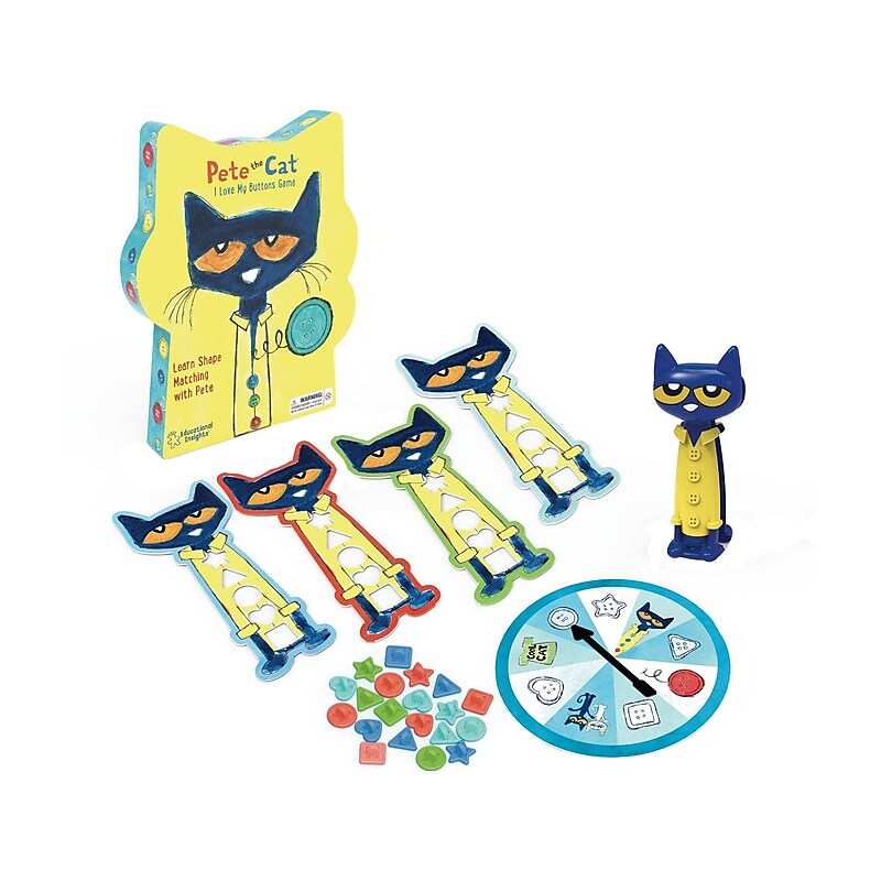 Educational Insights Pete the Cat, 0.85" x 5.85" x 10.1", Assorted Colors (3419) image 1
