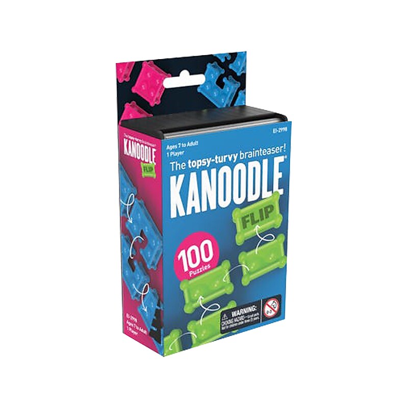 Educational Insights Kanoodle Flip 3-D Brain Teaser Puzzle Game for Kids, Teens And Adults, Ages 7+ (2998) image 1
