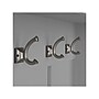 Bush Furniture Woodland Full Entryway Storage Set with Coat Rack and Shoe Bench with Doors, Cape Cod Gray (WDL013CG)~#|#~sp117517629_sc7