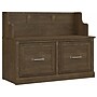 Bush Furniture Woodland 40W Entryway Bench with Doors, Ash Brown (WDL005ABR)~#|#~sp117517655_sc7