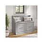 Bush Furniture Woodland 40W Entryway Bench with Doors, Cape Cod Gray (WDL005CG)~#|#~sp117517665_sc7