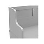 Bush Furniture Woodland 40W Entryway Bench with Doors, Cape Cod Gray (WDL005CG)~#|#~sp117517670_sc7