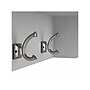 Bush Furniture Woodland 40W Shoe Storage Bench with Doors and Wall Mounted Coat Rack, Cape Cod Gray (WDL003CG)~#|#~sp117517677_sc7
