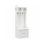 Bush Furniture Woodland 24W Hall Tree and Small Shoe Bench with Drawer, White Ash (WDL007WAS)~#|#~sp117517948_sc7