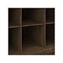 Bush Furniture Woodland 24W Hall Tree and Small Shoe Bench with Shelves, Ash Brown (WDL008ABR)~#|#~sp117517963_sc7