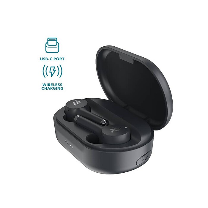 iFrogz AIRTIME PRO 2 Wireless Bluetooth Stereo Headphones, Black