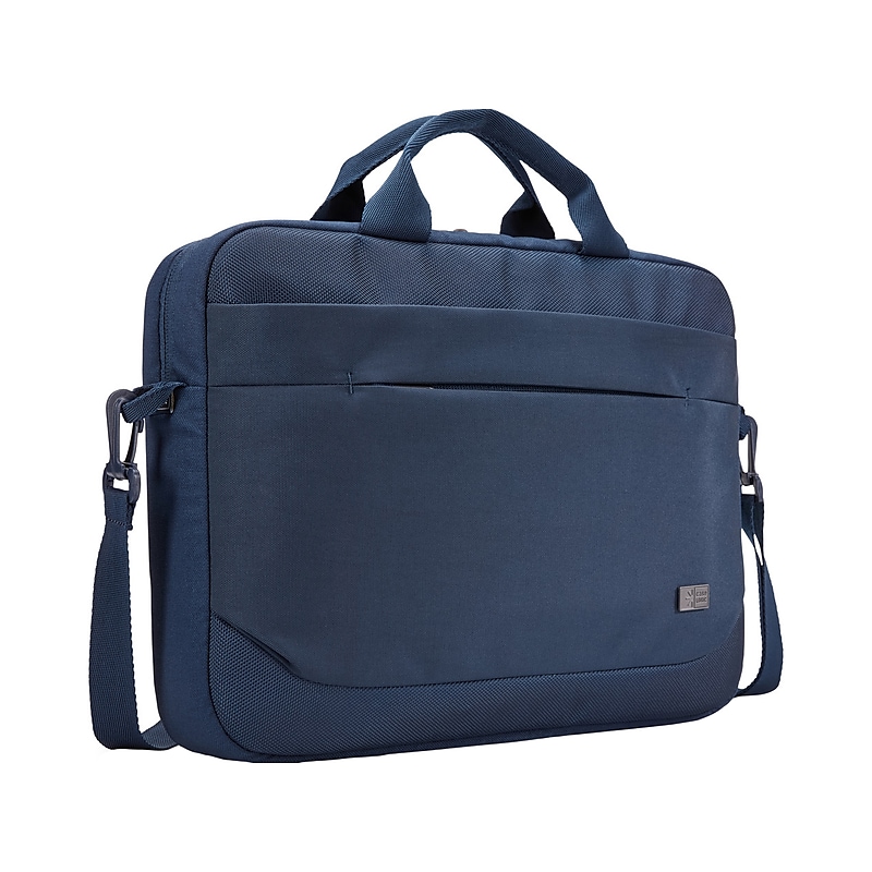 Case Logic Advantage Laptop Attache, Dark Blue Polyester (3203987) image 1