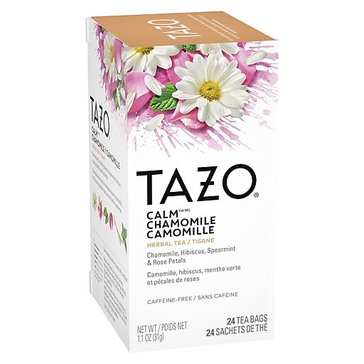 Tazo Calm Chamomile Tea Bags, 24/Box (20020) at Staples