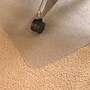 Floortex Cleartex Advantagemat Carpet Chair Mat, 30" x 48", Designed for Low-Pile Carpet, Clear PVC (FC1175120EV)~#|#~sp11756248_sc7