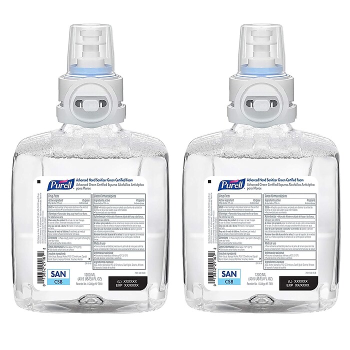 Purell advanced hand sanitizer refill hotsell