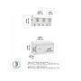 Bush Furniture Woodland 40W Shoe Storage Bench with Doors and Wall Mounted Coat Rack, White Ash (WDL003WAS)~#|#~sp117593076_sc7