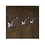 Bush Furniture Woodland Entryway Storage Set with Hall Trees and Shoe Bench with Drawers, Ash Brown (WDL012ABR)~#|#~sp117593086_sc7