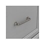 Bush Furniture Woodland Entryway Storage Set with Hall Trees and Shoe Bench with Drawers, Cape Cod Gray (WDL012CG)~#|#~sp117593096_sc7