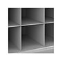 Bush Furniture Woodland 40W Hall Tree and Shoe Storage Bench with Shelves, Cape Cod Gray (WDL002CG)~#|#~sp117593121_sc7