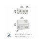 Bush Furniture Woodland 40W Entryway Bench with Doors and Wall Mounted Coat Rack, White Ash (WDL009WAS)~#|#~sp117593587_sc7