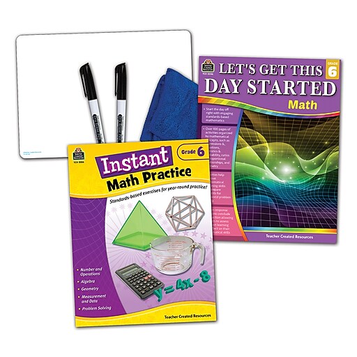 Learning Together Math Grade 6 Home Learning Set Staples