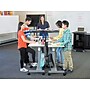 Luxor Adjustable Gray Steel Student Desk 29"-43.5"H (STUDENT-P)~#|#~sp11763132_sc7