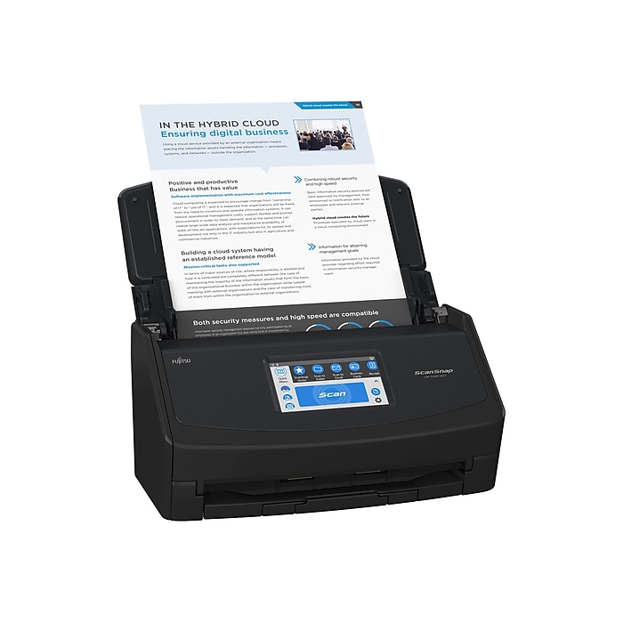 ScanSnap ix1600 ブラック ScanSnap iX1600 - Touch Screen Desktop Scanner - Ricoh Scanners