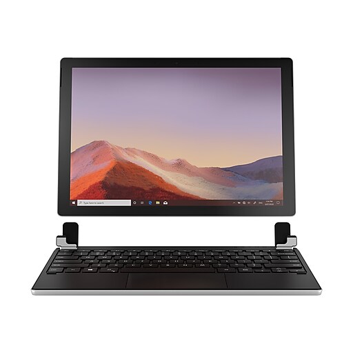 Brydge BRY7011 Plastic Keyboard for Microsoft Surface Pro, Silver Staples