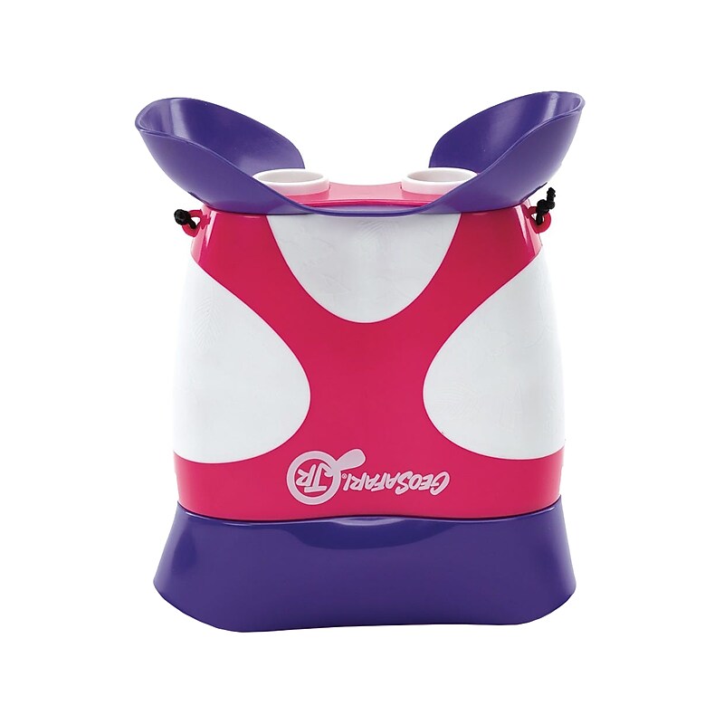 Educational Insights GeoSafari Jr. Kidnoculars Binoculars, Pink (5260-P) image 1