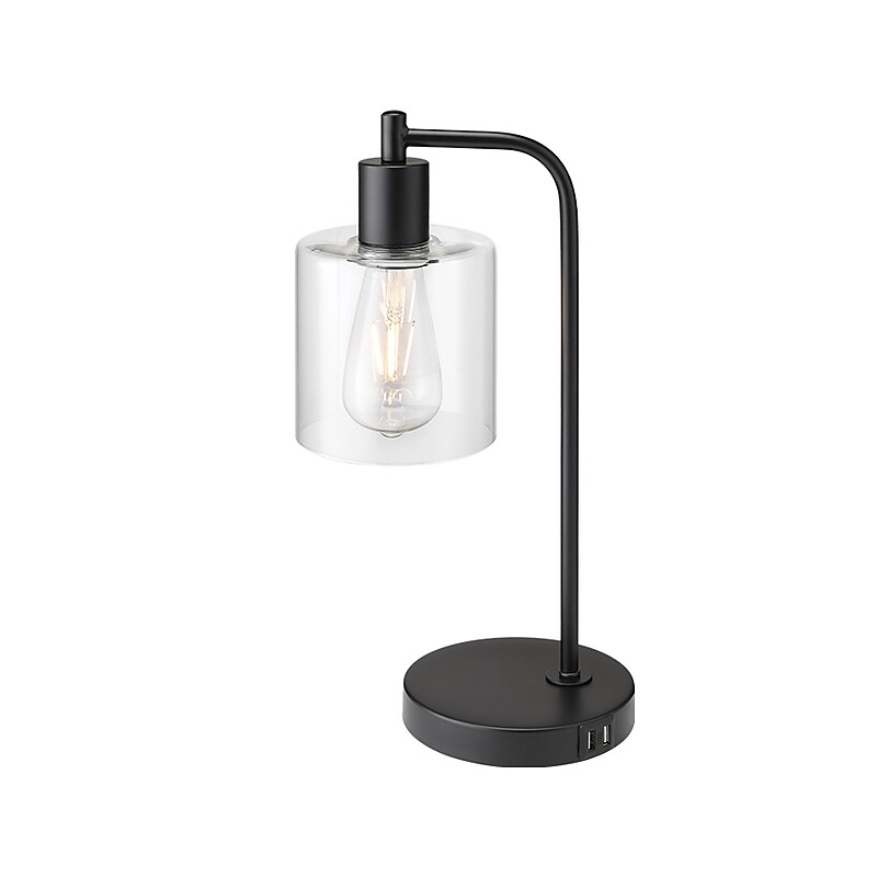 Rumi Lighting LED Desk Lamp, 15.75", Black Matte (ERP0149) image 1