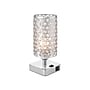Rumi Lighting LED Desk Lamp, 11", Clear Chrome (ERP14ST)~#|#~sp117673551_sc7