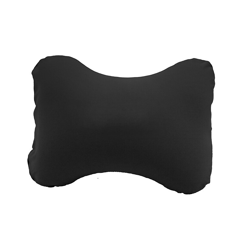 Natico Black Microbead Lumbar Pillow (60-253-BK) image 1
