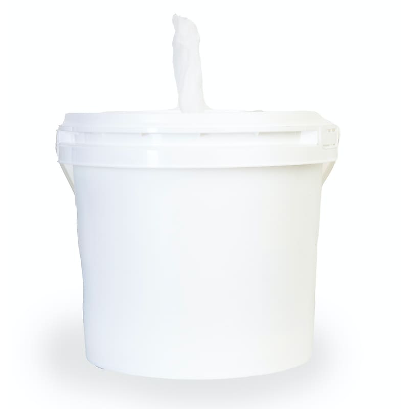 Athletix Universal Floor Stand Hand Sanitizer Dispenser, White (MC7067-KIT) image 1