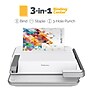 Fellowes Lyra Patented 3-in1 Comb Binding Machine, 30 Sheet Capacity, White/Gray (5603001)~#|#~sp117990870_sc7