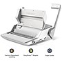 Fellowes Lyra Patented 3-in1 Comb Binding Machine, 30 Sheet Capacity, White/Gray (5603001)~#|#~sp117990873_sc7