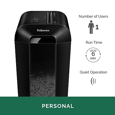 Fellowes Powershred LX65 10-Sheet Cross Cut Personal Paper Shredder (FEL4400301) Sansujyuku sansujyuku.com
