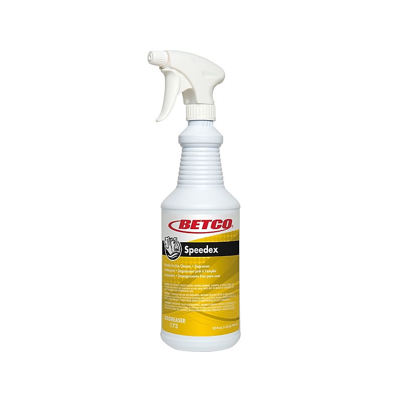 Betco Speedex Heavy-Duty Degreaser, Mint Scent, 32 Oz., 12 Bottles/Carton (1731200) image 1