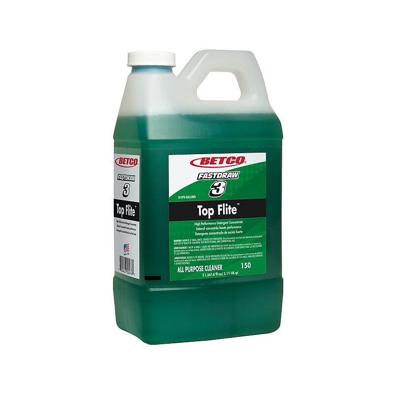 Betco Top Flite All-Purpose Cleaner, Mint Scent, 67.6 Oz., 4 Bottles/Carton (15047-00) image 1