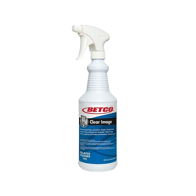 Betco Clear Image Glass and Surface Cleaner, 32 Oz., 12 Bottles/Carton (1921200CT) image 1